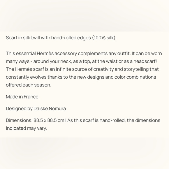 Hermes Brides et Destin scarf EUC Box and ribbon included. Authentic - Picture 8 of 8